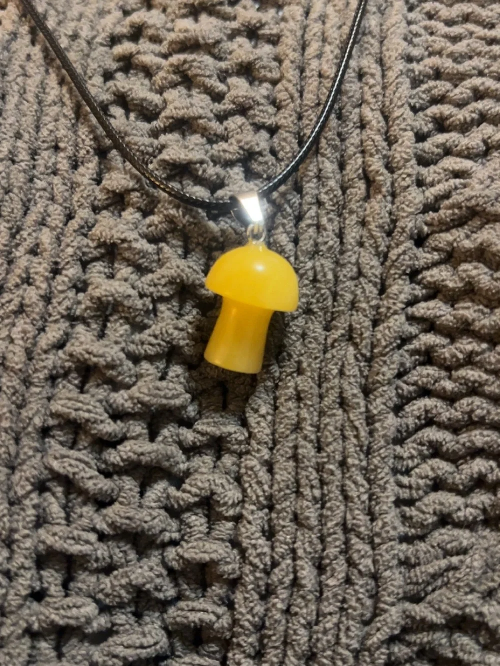 Mushroom Pendant Necklace - Women Jewelry